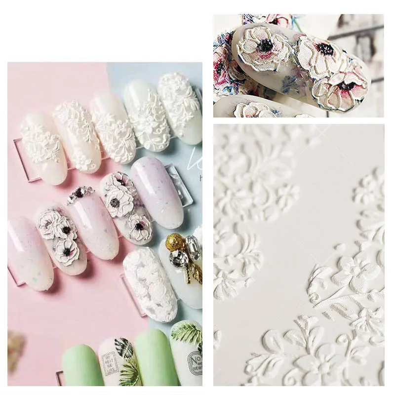 3D Acrylic Engraved Flower Nail Sticker Embossed Flower Nail Water Decals Empaistic Nail Water Slide Decals Fashion Nails
3D Acrylic Engraved Flower Nail Sticker Embossed Flower Nail Water Decals Empaistic Nail Water Slide Decals Fashion Nails