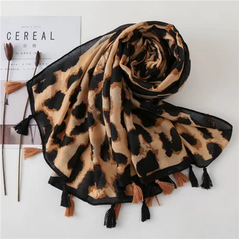 KYQIAO infinity scarf women brand chic leopard dot tassel shawl scarf print soft wrap pashminas Sjaal muslim Hijab Snood
KYQIAO infinity scarf women brand chic leopard dot tassel shawl scarf print soft wrap pashminas Sjaal muslim Hijab Snood