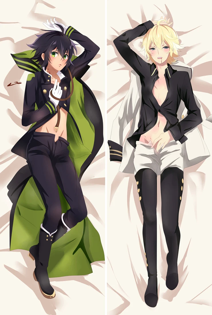 Anime Seraph of the End Owari no Seraph Mikaela Hyakuya & Yuichiro Hyakuya Dakimakura pillow cover case hugging body pillowcase
Anime Seraph of the End Owari no Seraph Mikaela Hyakuya & Yuichiro Hyakuya Dakimakura pillow cover case hugging body pillowcase