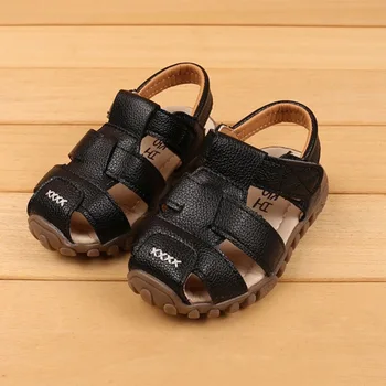 Kids Boy Closed Toe Soft Bottom Non-Slip Baotou Leather Sandals Beach Summer Fashion Sandals AN88
Kids Boy Closed Toe Soft Bottom Non-Slip Baotou Leather Sandals Beach Summer Fashion Sandals AN88
