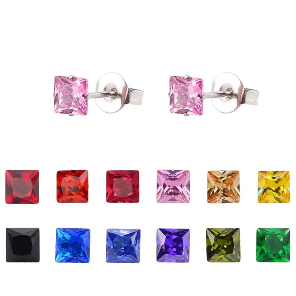 Fashion women earrings fine needle men zircon earrings female stainless steel jewelry accessories gift for women men
Fashion women earrings fine needle men zircon earrings female stainless steel jewelry accessories gift for women men