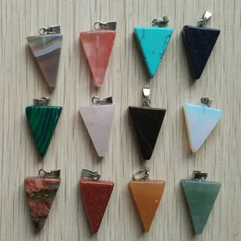 2016 fashion best selling High good assorted natural stone triangle charms pendants fit necklace making 12pcs/lot Wholesale free
2016 fashion best selling High good assorted natural stone triangle charms pendants fit necklace making 12pcs/lot Wholesale free