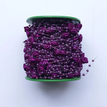 2 Meter\lot Purple Pearl Necklace Pearl Beads Garland Spool Rope Handmade DIY For Wedding Christmas Home Hanging Decoration
2 Meter\lot Purple Pearl Necklace Pearl Beads Garland Spool Rope Handmade DIY For Wedding Christmas Home Hanging Decoration