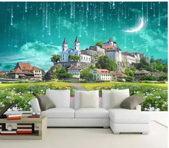 Photo Wallpaper High Quality 3D Stereoscopic Castle Meteor Shower 3D Background Wall Wallpaper Mural Painting For Living Room
Photo Wallpaper High Quality 3D Stereoscopic Castle Meteor Shower 3D Background Wall Wallpaper Mural Painting For Living Room