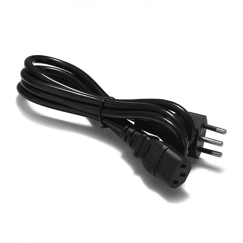 50pcs 3 Prong Power Cable BRA Brazil Plug IEC C13 Power Extension Cord 1.5m 18AWG For Desktop PC Computer Monitor Printer LG TV
50pcs 3 Prong Power Cable BRA Brazil Plug IEC C13 Power Extension Cord 1.5m 18AWG For Desktop PC Computer Monitor Printer LG TV