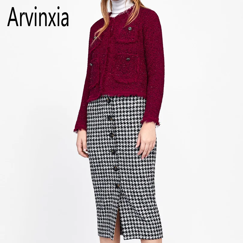 Arvinxia ZA New Pockets O Neck Tassels Woman Outwear Coats Vintage Long Sleeve Lady Jackets European Slim Stylish Femme Clothing
Arvinxia ZA New Pockets O Neck Tassels Woman Outwear Coats Vintage Long Sleeve Lady Jackets European Slim Stylish Femme Clothing