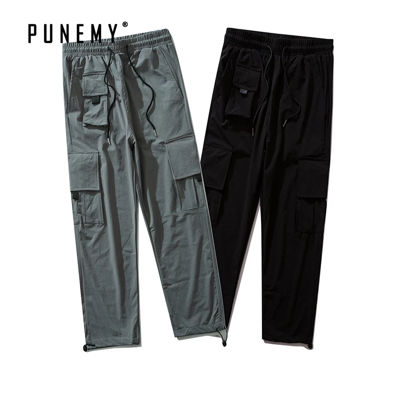 Men Cargo Pants Oversize Multi-pockets Japanese Streetwear Hip Hop Harajuku Cotton Safari Drawstring Man's Cargo Pants Joggers
Men Cargo Pants Oversize Multi-pockets Japanese Streetwear Hip Hop Harajuku Cotton Safari Drawstring Man's Cargo Pants Joggers