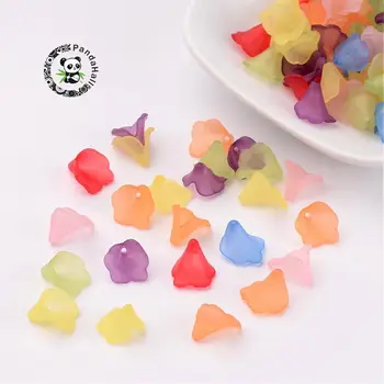 Transparent Acrylic Beads, Dyed, Frosted, Flower, Mixed Color, about 9~10mm long, 9~10mm wide, hole: 1mm, about 3500pcs/500g
Transparent Acrylic Beads, Dyed, Frosted, Flower, Mixed Color, about 9~10mm long, 9~10mm wide, hole: 1mm, about 3500pcs/500g