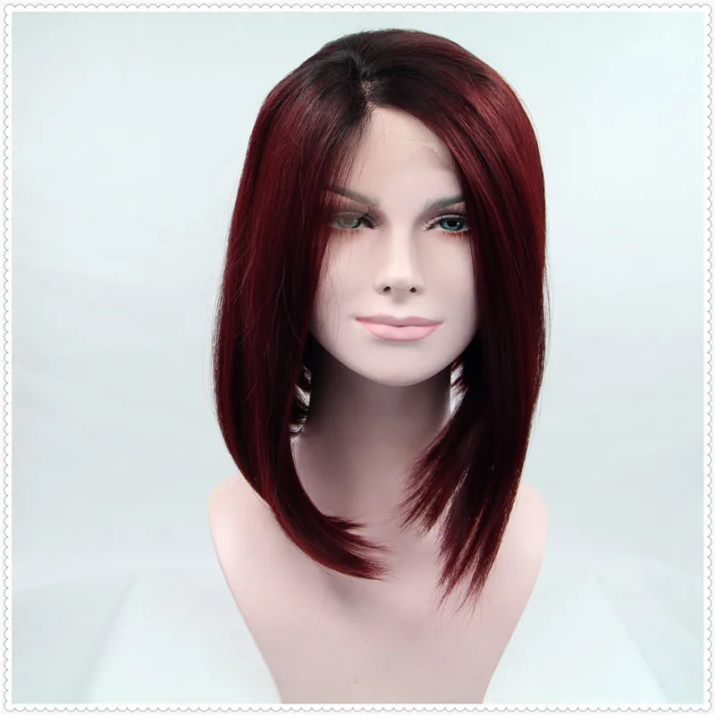 Hot selling short hair wigs for black women bob hair heat resistant synthetic hair lace front wig Burgundy color hair
Hot selling short hair wigs for black women bob hair heat resistant synthetic hair lace front wig Burgundy color hair