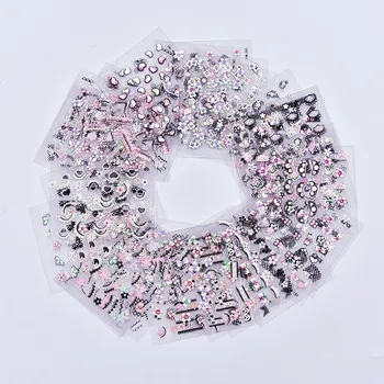 30sheets/Lot 2018 New Arrival Nail Sticker Heart/Flower Design Frech 3D White Black Nail Sticker Nails Art Decals 6*5cm
30sheets/Lot 2018 New Arrival Nail Sticker Heart/Flower Design Frech 3D White Black Nail Sticker Nails Art Decals 6*5cm