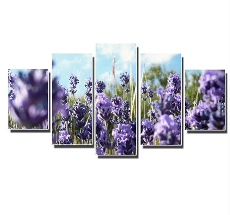 5 piece Nordic Flowers Wall Art Canvas Painting Oil Painting Provence Lavender HD Modular Picture For Living Room Decoration
5 piece Nordic Flowers Wall Art Canvas Painting Oil Painting Provence Lavender HD Modular Picture For Living Room Decoration