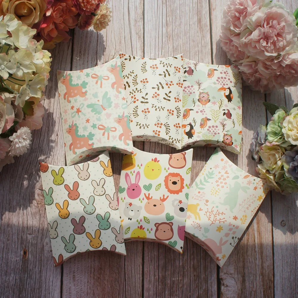10pcs Rabbit Forest Unicorn Owl Pillow Shape Box As Candy Cookie Sweet Packaging Wedding Favors and Gifts Birthday DIY Use
10pcs Rabbit Forest Unicorn Owl Pillow Shape Box As Candy Cookie Sweet Packaging Wedding Favors and Gifts Birthday DIY Use