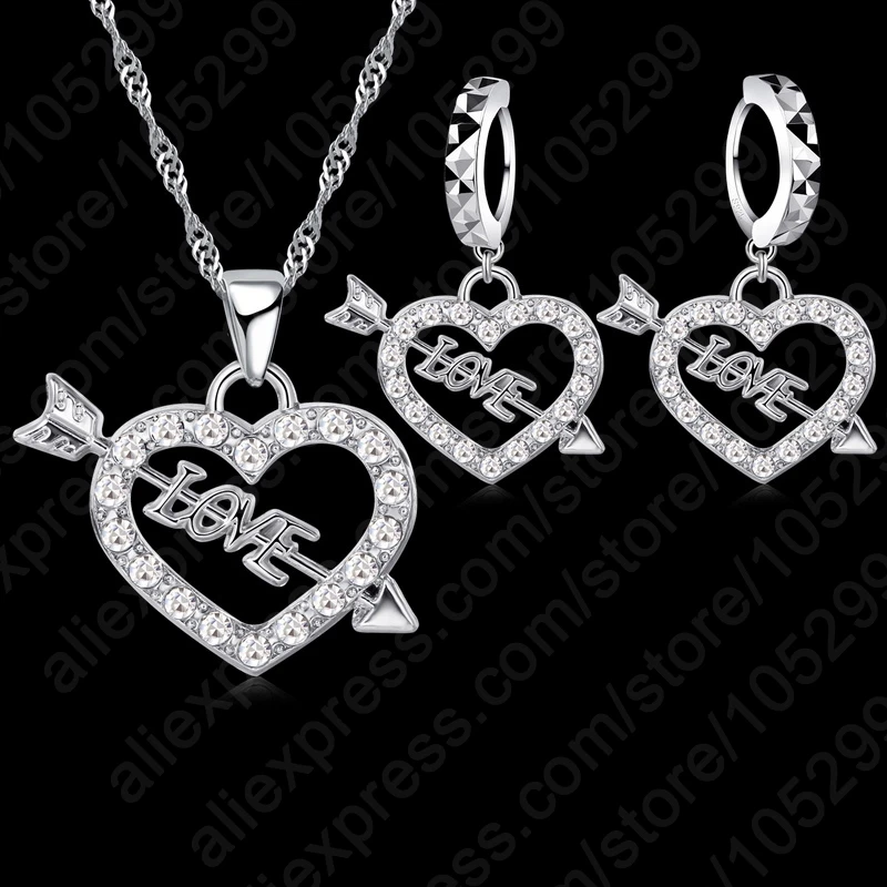 JEXXI Trendy Wedding Jewelry Sets For Brides Heart Shape Women 925 Silver Cubic Zirconia Pendants Necklaces Earrings Set Bijoux
JEXXI Trendy Wedding Jewelry Sets For Brides Heart Shape Women 925 Silver Cubic Zirconia Pendants Necklaces Earrings Set Bijoux