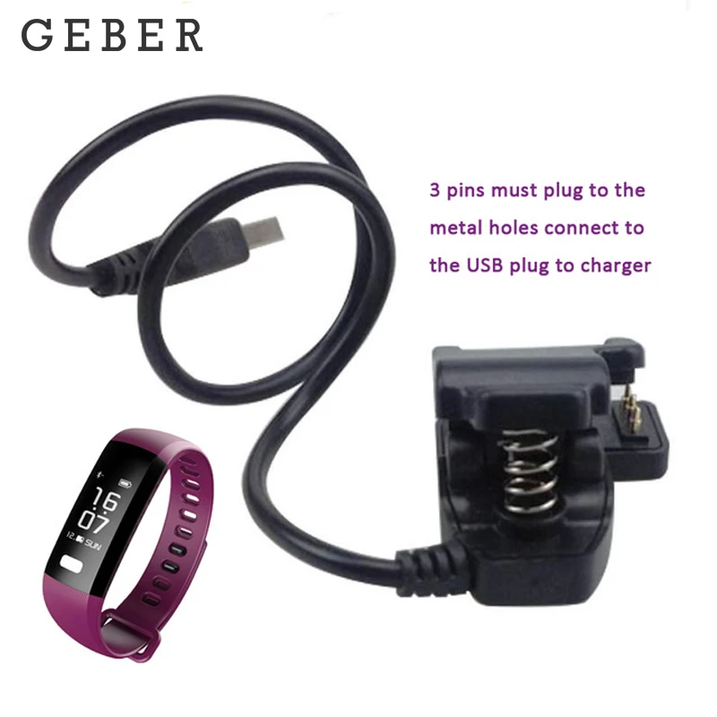 R5MAX/ R5PRO USB charger for heart rate blood pressure monitor smart bracelet