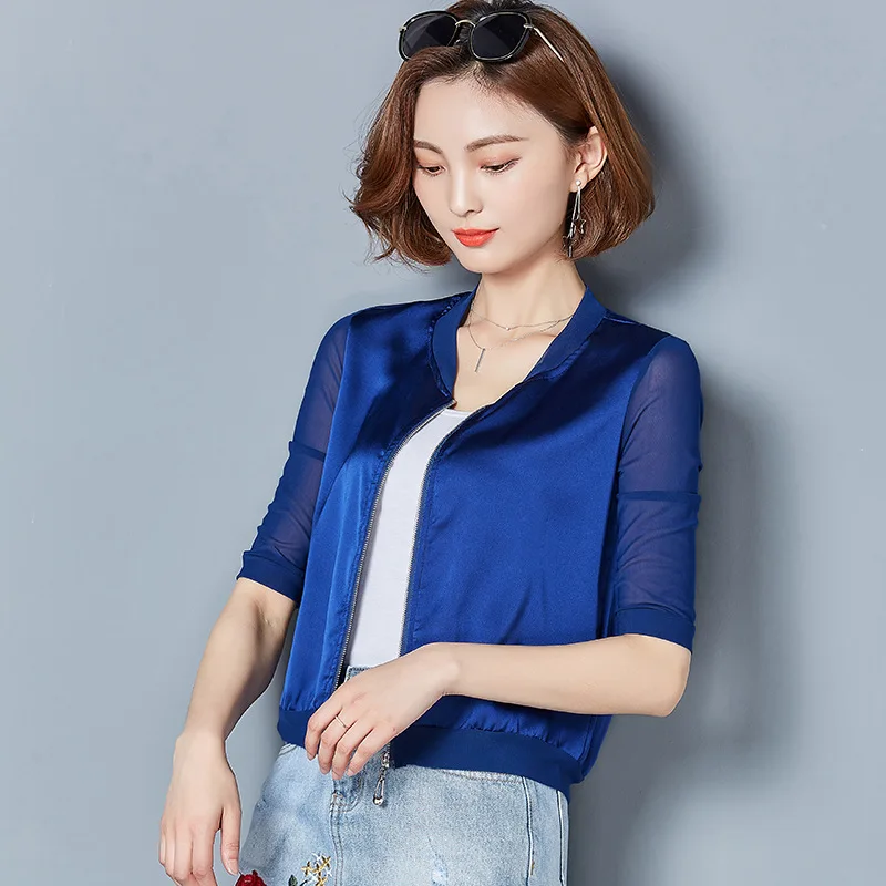 M-3XL 2019 Silk Baseball Jacket Women Autumn Jackets Ladies Candy Color Bomber Jacket Casual Outwear&Coats Top Y380
M-3XL 2019 Silk Baseball Jacket Women Autumn Jackets Ladies Candy Color Bomber Jacket Casual Outwear&Coats Top Y380