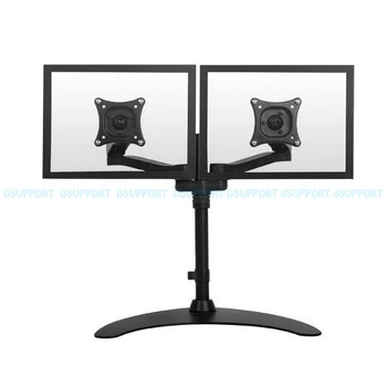 13-24" Dual Screen Monitor Holder Desktop Stand Full Rotation TV Mount Arm Bracket ML1002
13-24" Dual Screen Monitor Holder Desktop Stand Full Rotation TV Mount Arm Bracket ML1002