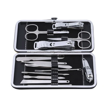 13PCS/Set Stainless Steel Universal Home Office Manicure Set Nail Clippers Cleaner Grooming Kit Nail Care Nail Art Tool Sets
13PCS/Set Stainless Steel Universal Home Office Manicure Set Nail Clippers Cleaner Grooming Kit Nail Care Nail Art Tool Sets