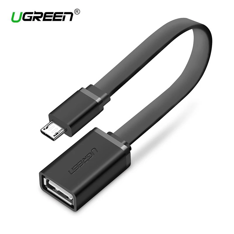 Ugreen micro usb to usb 2.0 adapter otg converter for Samsung s6 huawei sony xiaomi redmi 5 micro usb otg adapter cable Android
Ugreen micro usb to usb 2.0 adapter otg converter for Samsung s6 huawei sony xiaomi redmi 5 micro usb otg adapter cable Android