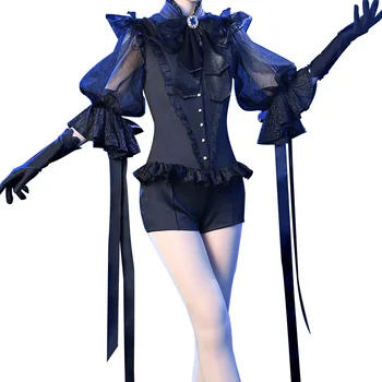 Land of the Lustrous Lapis lazuli cosplay costume dresses of Moon uniform lazuli Uniform female t shirt shorts Anime cospaly
Land of the Lustrous Lapis lazuli cosplay costume dresses of Moon uniform lazuli Uniform female t shirt shorts Anime cospaly