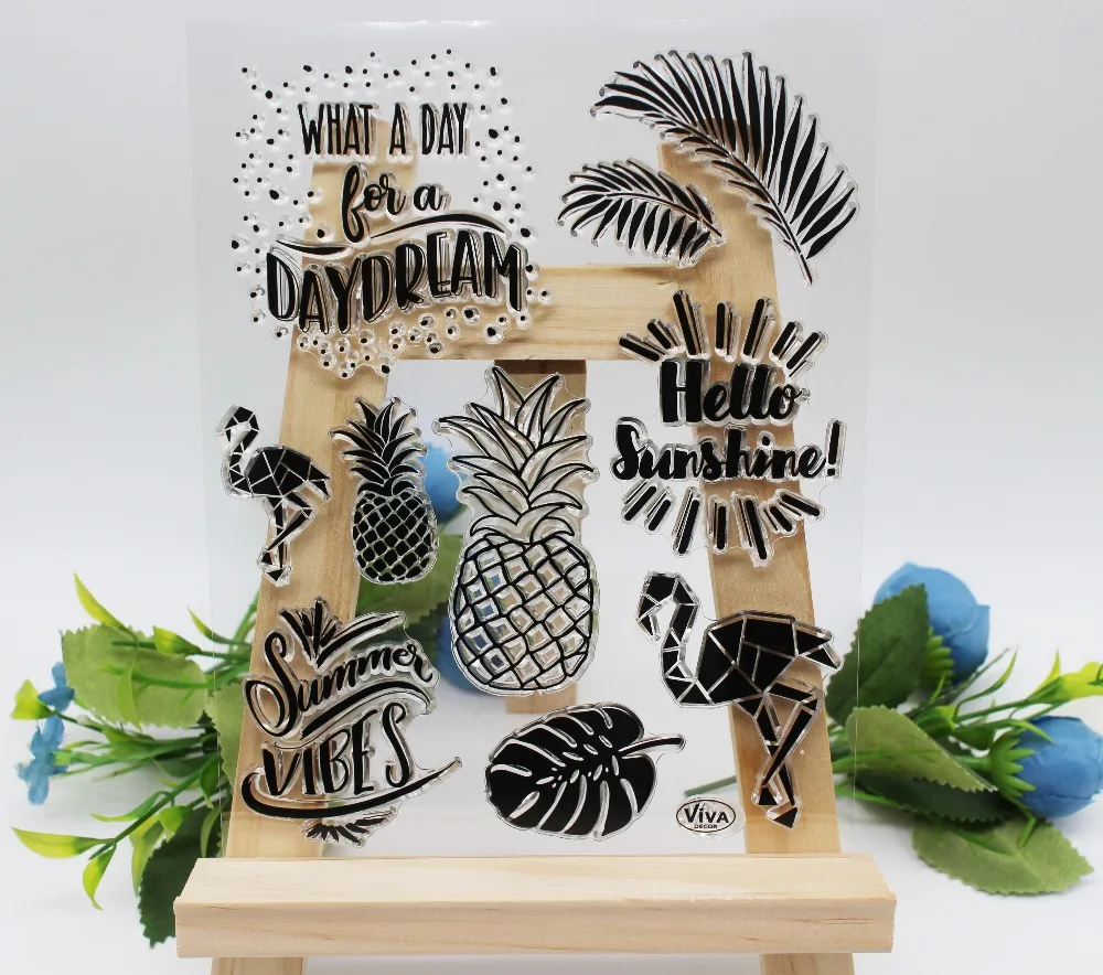 Tropical Customs Clear Stamps Transparent Stamp for Scrapbooking DIY Seal Photo Album Decorative Embossing Template Sheets
Tropical Customs Clear Stamps Transparent Stamp for Scrapbooking DIY Seal Photo Album Decorative Embossing Template Sheets