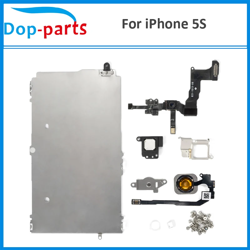 AAA+++ Quality Full Set Spare Repair Parts For iPhone 5S LCD with Home Button Assembly+Flex Cable+Speaker+Front Camera
AAA+++ Quality Full Set Spare Repair Parts For iPhone 5S LCD with Home Button Assembly+Flex Cable+Speaker+Front Camera