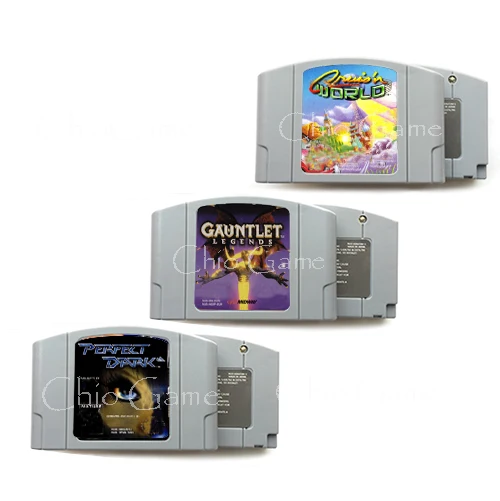 Cruis'n World Gauntlet Legends Perfect Dark English Language for 64 bit USA Version Game Cartridge Console
Cruis'n World Gauntlet Legends Perfect Dark English Language for 64 bit USA Version Game Cartridge Console