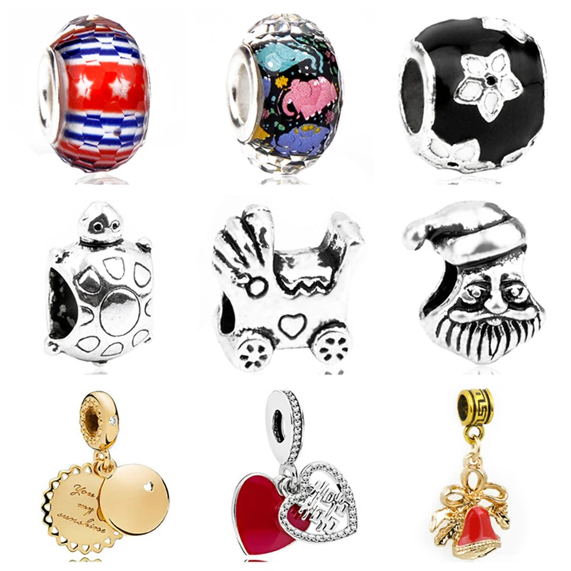 Btuamb Punk Style Tibet Silver Color Love Heart Tortoise Flower Santa Claus Alloy Beads Fit Pandora Charm Bracelets DIY Making
Btuamb Punk Style Tibet Silver Color Love Heart Tortoise Flower Santa Claus Alloy Beads Fit Pandora Charm Bracelets DIY Making