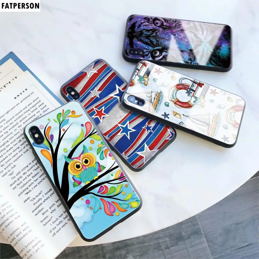 Tempered Glass Ink painting Fruit animal phone case For iphone 5 6 7 8 6s 6splus 7plus 8plus x xr xs xsmax
Tempered Glass Ink painting Fruit animal phone case For iphone 5 6 7 8 6s 6splus 7plus 8plus x xr xs xsmax