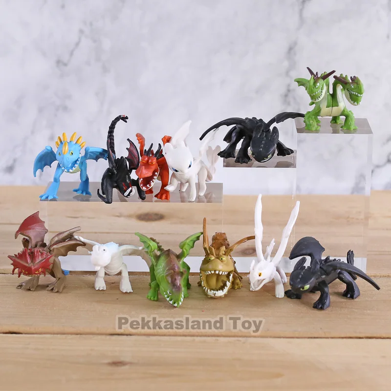 How To Train Your Dragon 3 Night Light Fury Toothless PVC Action Figures Cartoon Bezzubik Anime Figurines Dolls Kids Toys Set
How To Train Your Dragon 3 Night Light Fury Toothless PVC Action Figures Cartoon Bezzubik Anime Figurines Dolls Kids Toys Set
