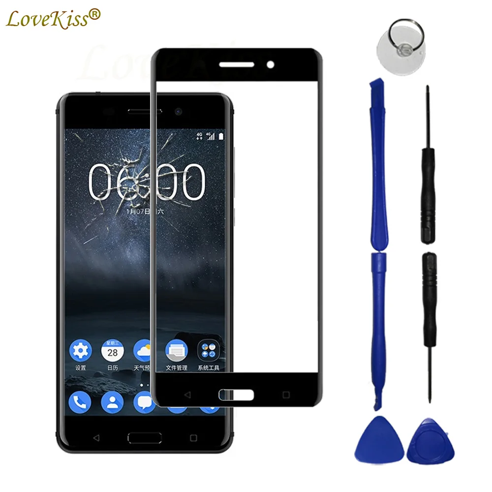 Передняя панель Nokia6 для Nokia 6 TA 1000 1003 сенсорный экран ЖК дисплей дигитайзер