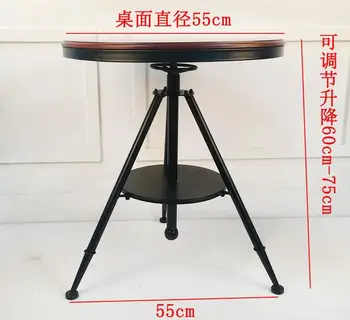 55cm diameter Adjustable height (60-75)cm Coffee Table Side Table Round Bar desk
55cm diameter Adjustable height (60-75)cm Coffee Table Side Table Round Bar desk