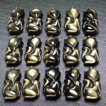 Open to keep the spirit of the fox fox to avoid rotten peach blossom three small villain Jinyao stone fox pendant
Open to keep the spirit of the fox fox to avoid rotten peach blossom three small villain Jinyao stone fox pendant