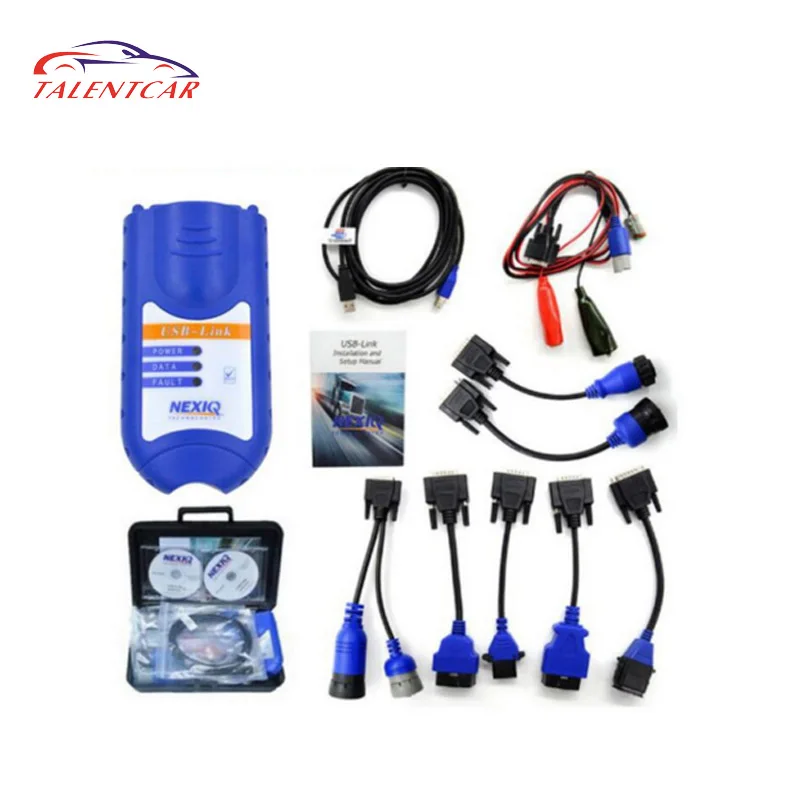 Professional Truck Diagnostic NEXIQ USB Link Nexiq 125032 With All Adapters For Diesel Truck Diagnostic Tool
Professional Truck Diagnostic NEXIQ USB Link Nexiq 125032 With All Adapters For Diesel Truck Diagnostic Tool