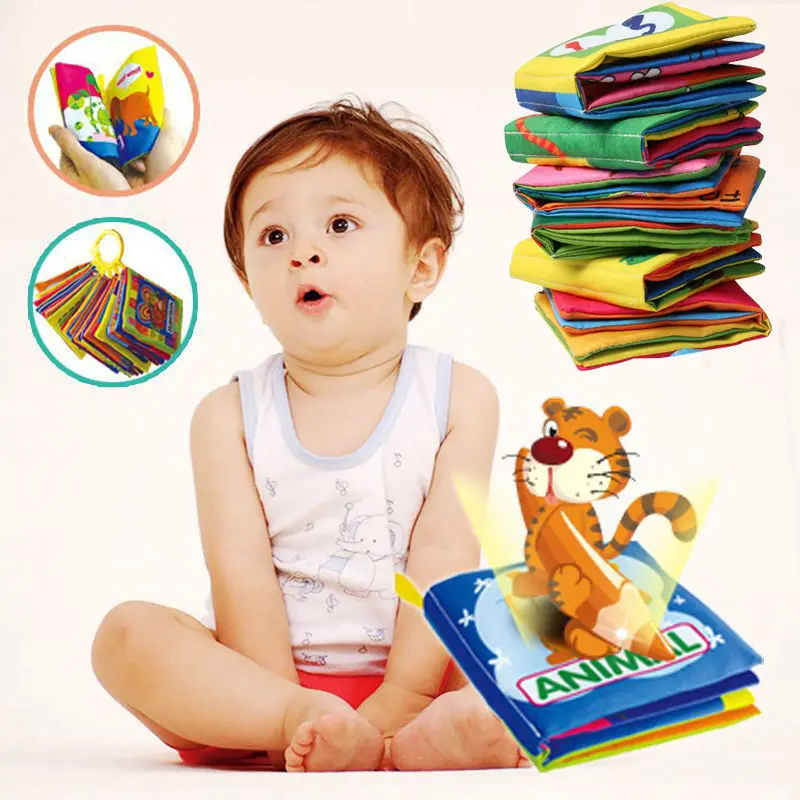 2016 New 11Patterns Cute cartoon Infant Kids Early Development Cloth Books Learning Education Unfolding Activity story books
2016 New 11Patterns Cute cartoon Infant Kids Early Development Cloth Books Learning Education Unfolding Activity story books