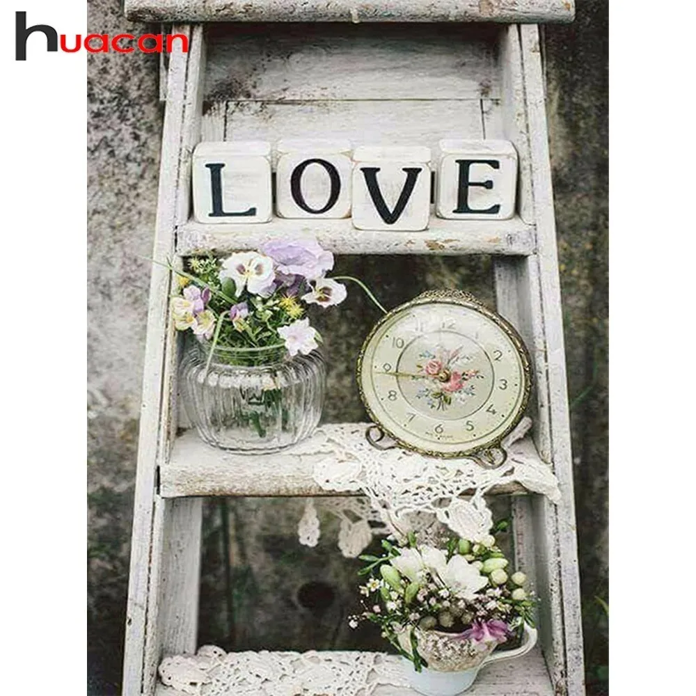 Huacan Diamond Painting Cartoon Paintings Of Rhinestones Mosaic Full Square Drill Needlework Flower Diamond Embroidery
Huacan Diamond Painting Cartoon Paintings Of Rhinestones Mosaic Full Square Drill Needlework Flower Diamond Embroidery