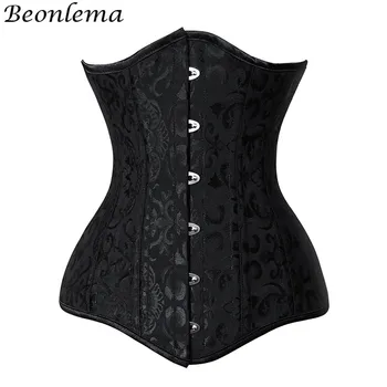 Beonlema Underbust High Waist Corset Sexy Push Up Corselete 6XL Plus Size Women Steampunk Clothing Black Corsage Slimming Sheath
Beonlema Underbust High Waist Corset Sexy Push Up Corselete 6XL Plus Size Women Steampunk Clothing Black Corsage Slimming Sheath