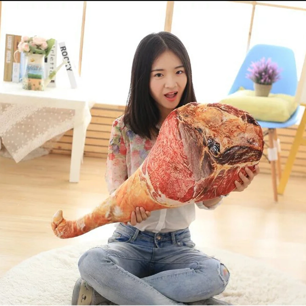 50cm Creative drumstick plush Toys 3D Printing ham Pillow Soft Cushion cloth doll kids doll Funny Novelty Gift
50cm Creative drumstick plush Toys 3D Printing ham Pillow Soft Cushion cloth doll kids doll Funny Novelty Gift