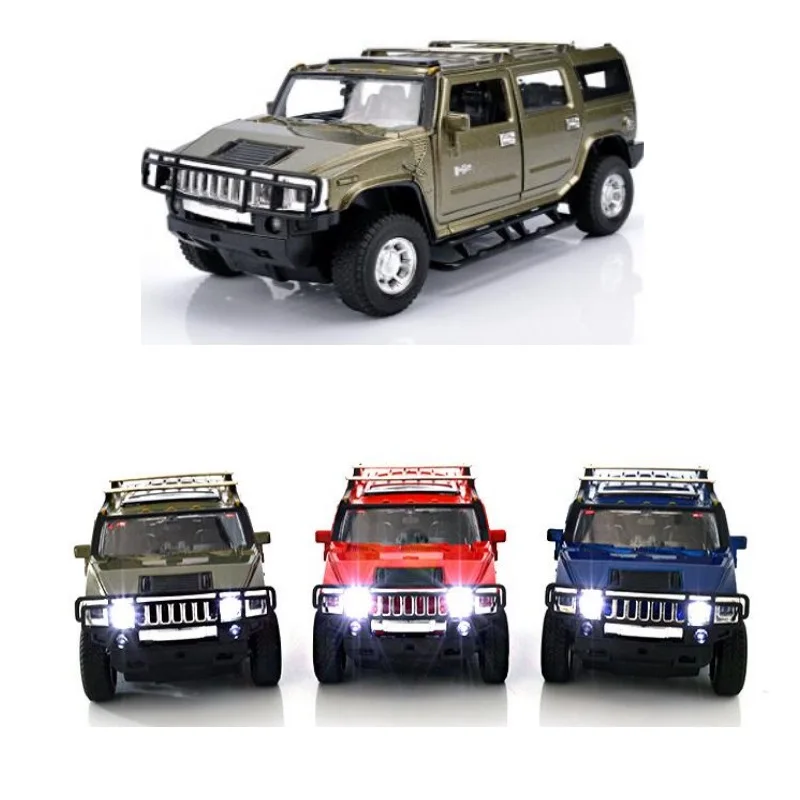 1:32 Car Model Toy of Hummer H2 SUV Metal Die-cast Material Kids Pull Back Musical Toy for Birthday Gifts
1:32 Car Model Toy of Hummer H2 SUV Metal Die-cast Material Kids Pull Back Musical Toy for Birthday Gifts