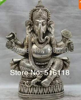 Elegant Metals carvings Tibet Tibetan Religions Silver India Ganapati Ganesh Lord Ganesha Buddha Statue
Elegant Metals carvings Tibet Tibetan Religions Silver India Ganapati Ganesh Lord Ganesha Buddha Statue