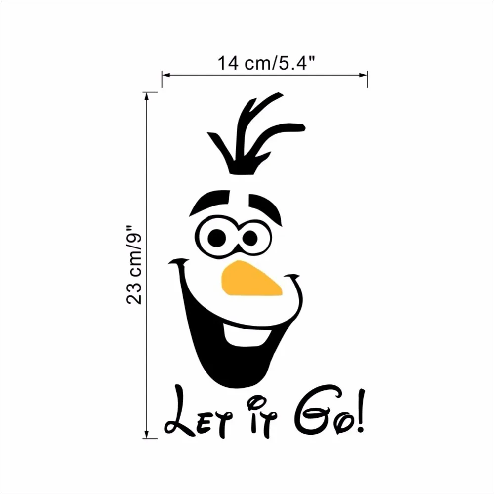 5pcs/Pack Olaf Frozen Style Let It Go Toilet plaster Wall Vinyl Decal Stickers Decor DIY Kids Art Mural 355
5pcs/Pack Olaf Frozen Style Let It Go Toilet plaster Wall Vinyl Decal Stickers Decor DIY Kids Art Mural 355