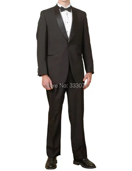 Wholesale Custom Made Slim Fit Groom Tuxedos White Black Best Man Wedding Groomsman/Men Suits Bridegroom (Jacket+Pants+Tie
Wholesale Custom Made Slim Fit Groom Tuxedos White Black Best Man Wedding Groomsman/Men Suits Bridegroom (Jacket+Pants+Tie