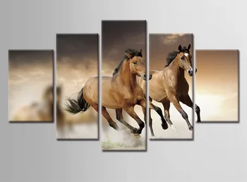 5 Piece Canvas Art Run Horse Frame Pictures Painting On Canvas Home Decoration Wall Decor Home Canvas Pictures for Living Room
5 Piece Canvas Art Run Horse Frame Pictures Painting On Canvas Home Decoration Wall Decor Home Canvas Pictures for Living Room