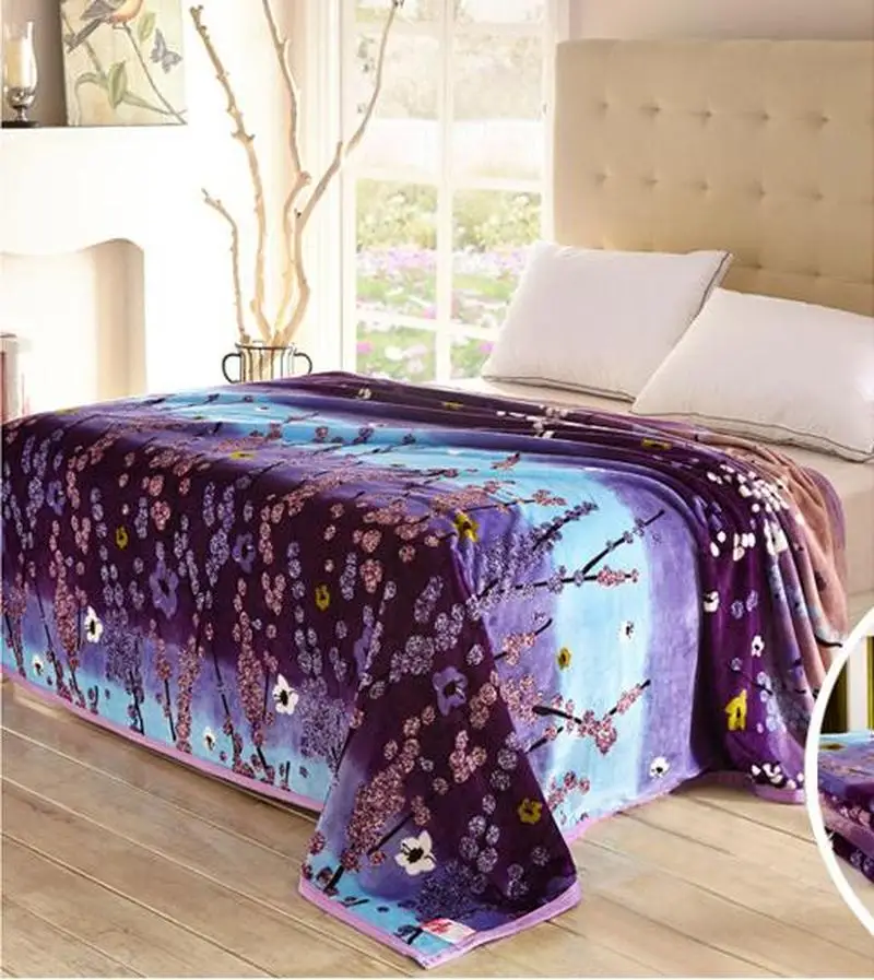 Blanket Coral Fleece Purple Trees Blanket Throws on Sofa/Bed/Plane Travel Big Size Home Textiles
Blanket Coral Fleece Purple Trees Blanket Throws on Sofa/Bed/Plane Travel Big Size Home Textiles