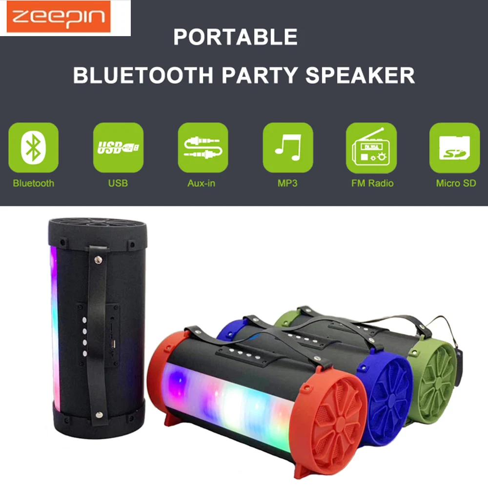 Zeepin M87 Speaker TF Card/USB Device/Surround Sound Effect/Strong Compatibility/Hands-Free Communication Wireless Bluetooth
Zeepin M87 Speaker TF Card/USB Device/Surround Sound Effect/Strong Compatibility/Hands-Free Communication Wireless Bluetooth