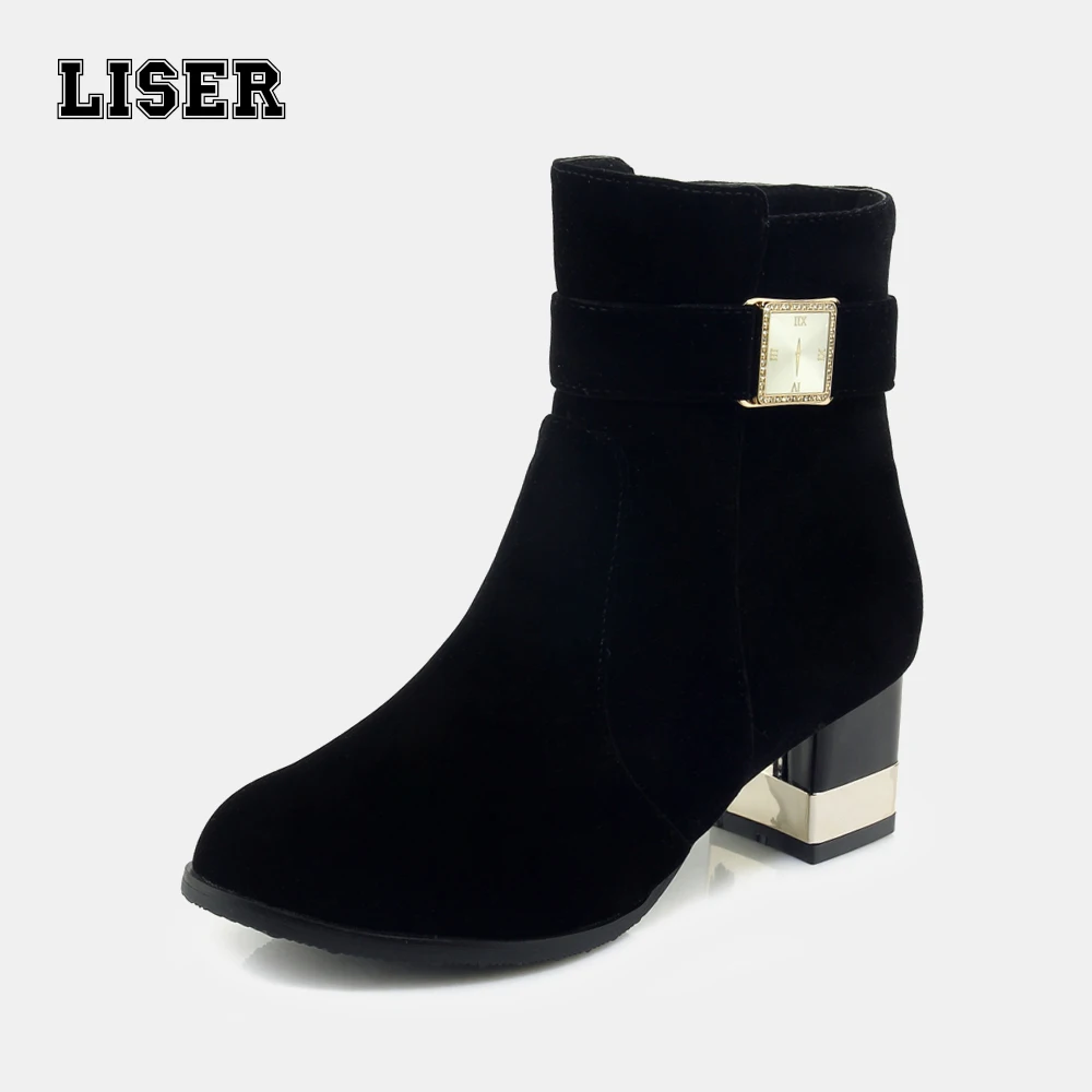 winter ankle boots women black velvet chunky heels slip on zip metal buckle short plush inside warm comfortable ladies shoes
winter ankle boots women black velvet chunky heels slip on zip metal buckle short plush inside warm comfortable ladies shoes