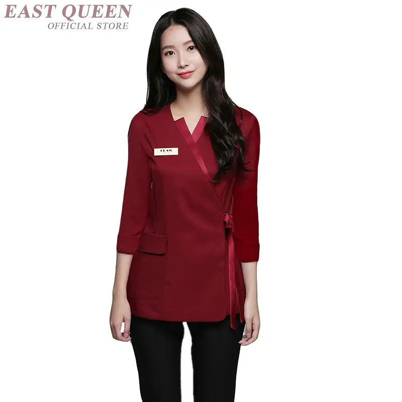 South korea clothing Spa massage beautician uniform beauty salon waitress beautiful clinical uniforms woman DD1354
South korea clothing Spa massage beautician uniform beauty salon waitress beautiful clinical uniforms woman DD1354