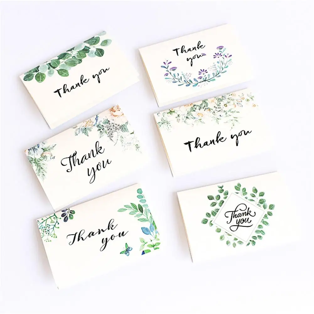 LanLan 6Pcs/Set Elegant Thank You Printing Cards with Envelopes for Wedding Graduate Party
LanLan 6Pcs/Set Elegant Thank You Printing Cards with Envelopes for Wedding Graduate Party