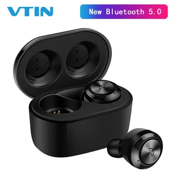VTIN True Wireless Earphones Bluetooth 5.0 Earbuds Touch TWS Headset with HIFI Sound Built-in Mic Auto-pairing Hand-free Earbuds
VTIN True Wireless Earphones Bluetooth 5.0 Earbuds Touch TWS Headset with HIFI Sound Built-in Mic Auto-pairing Hand-free Earbuds