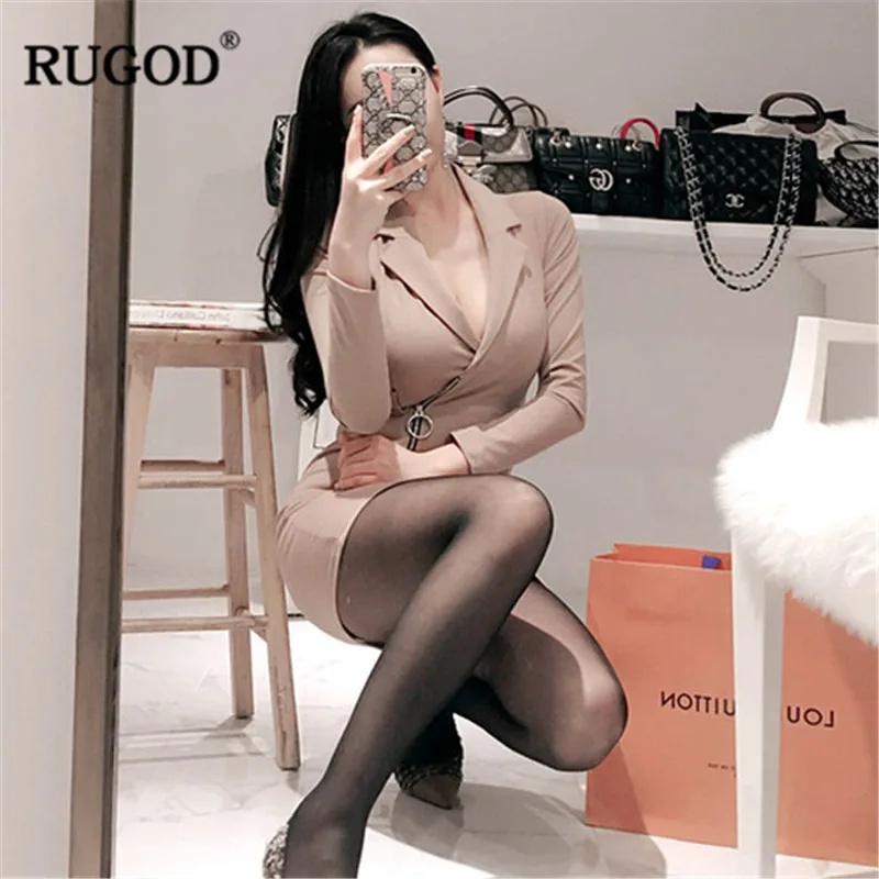 RUGOD 2019 Feminino slim sexy women Dress long sleeves solid elegant fashion office ladies korean style spring modis vestido
RUGOD 2019 Feminino slim sexy women Dress long sleeves solid elegant fashion office ladies korean style spring modis vestido