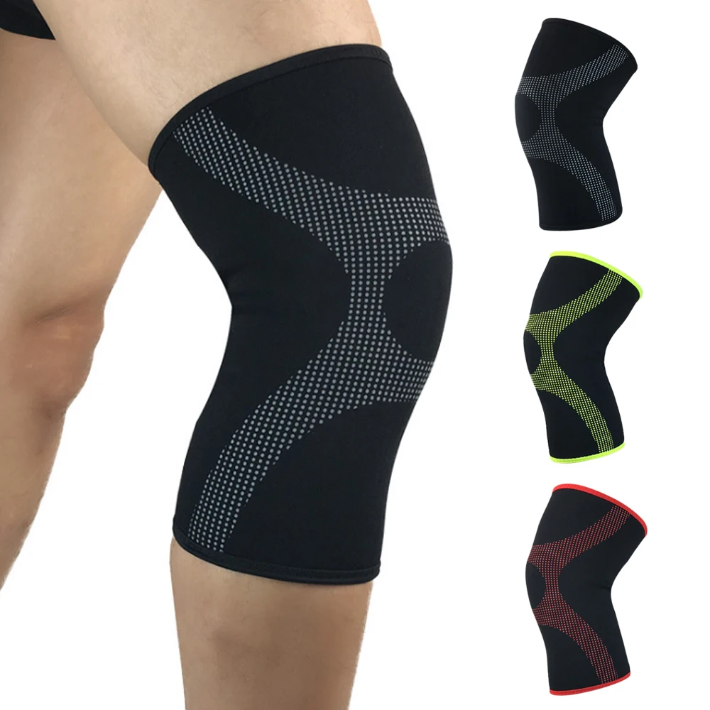 

Vertvie 1PC Unisex Running Kneepad Fitness Protect Elastic Nylon Sport Knee Pad For Men Women Basketball Volleyball Knee Support